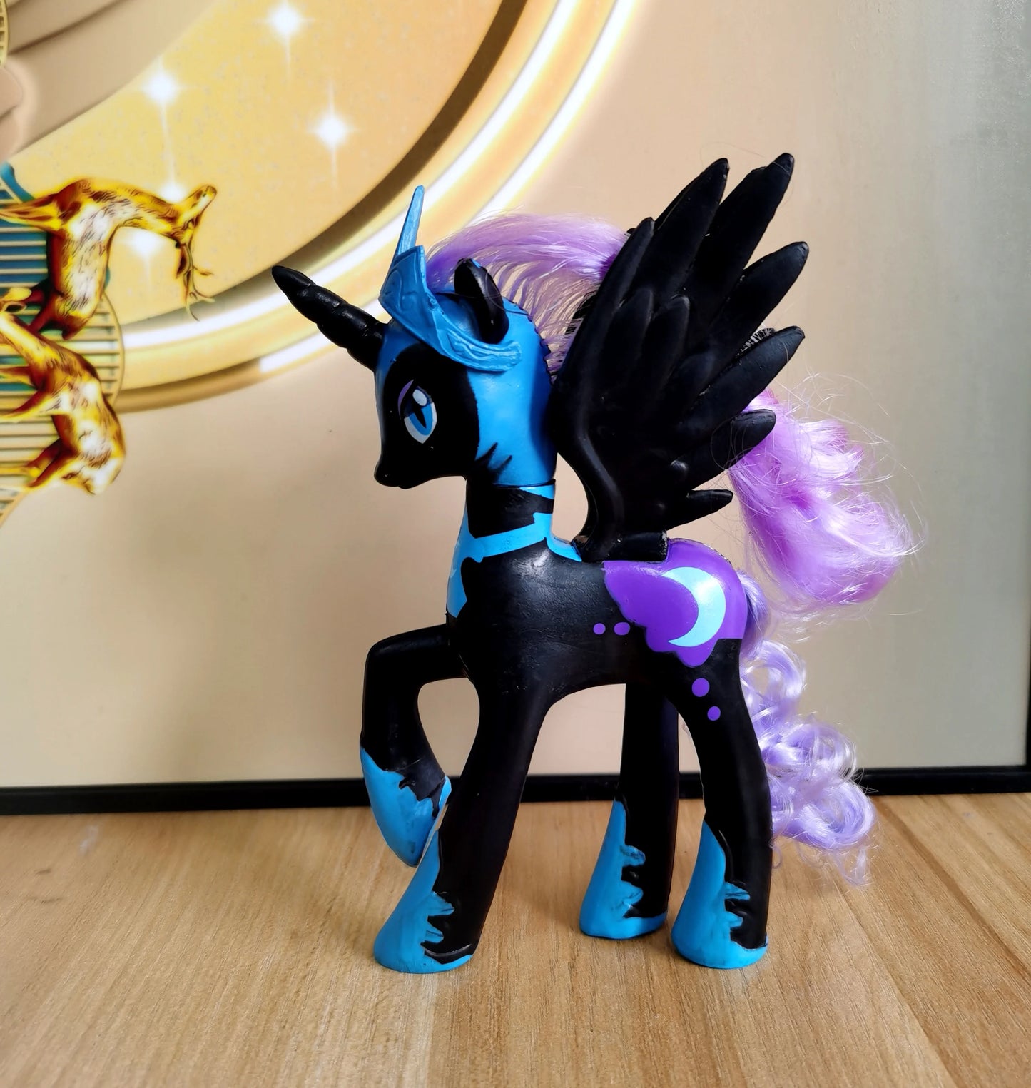 My Little Pony Toy Set Fluttershy Rainbow Dash Twilight Sparkle Princess Cadence Luna Hand Gift