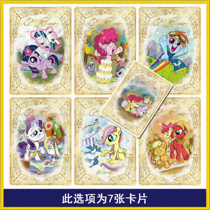 KAYOU Genuine My Little Pony Card Friendship Eternal Twilight 9/10 Series SC SGR UR ZR Cute Princess Anime Collectible Card Toy