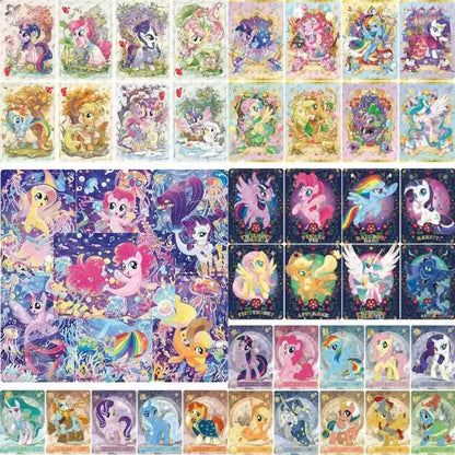 KAYOU Genuine My Little Pony Card Friendship Eternal 6 7 8 Huiyue Series SC SLR SGR UR Cute Princess Anime Collectible Cards Toy