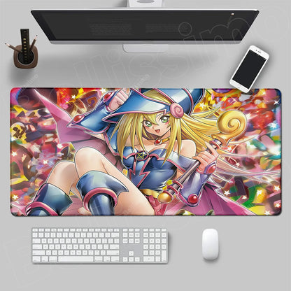 Large Mouse Pad Gamer Yu Gi Oh Mousepad Mats Gaming Pc Computer Accessories Mausepad Rubber Mat Deskmat Office Carpet Anime Desk