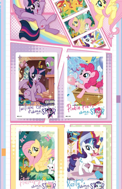 Original KAYOU My Little Pony Mini Scene Vol.1 Magical Home Pinkie Pie Rainbow Dash Decoration Blind Box Rarity Toys Gifts