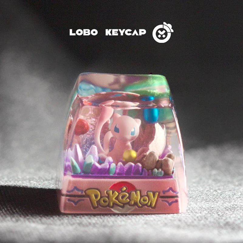 Anime Keycap Pokemon Snorlax Pikachu Gengar Single Handmade Cute Resin Custom Esc For Mechanical Keyboard Enthusiasts Keycaps