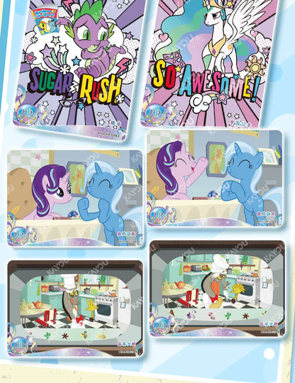 My Little Pony Cards Friendship is Magic Collection Card Rare Collector's Card Game Collection Card Children Toys Gifts