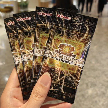 Authentic Yu-Gi-Oh! Simplified Chinese Version Limit Over Collection -The Rivals- Booster Pack Game Fans Collectible Cards Toy