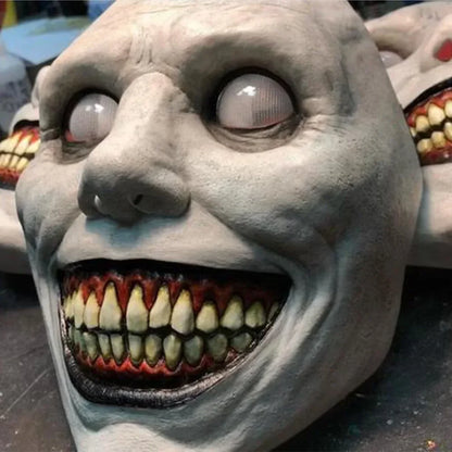 Creepy Halloween Mask Smiling Demons Horror Face Masks The Evil Cosplay Props Party Masquerade Halloween Mask Clothing Accessor