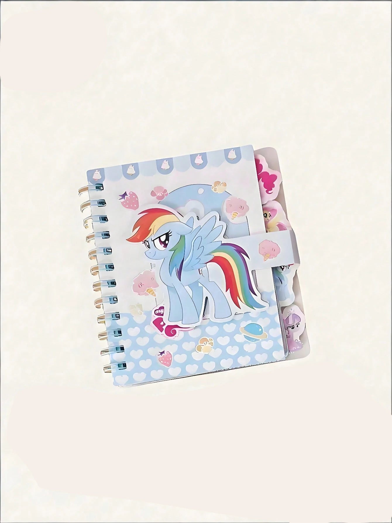 1 Pc Gold Stamping Coil Notebook - Kawaii Anime Cartoon Diary & Planner | Aesthetic Wire-Bound Journal for School & Office