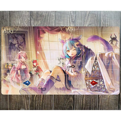 Yu-Gi-Oh Playmat Game Card Pad YGO Yugioh Mat TCG M-003