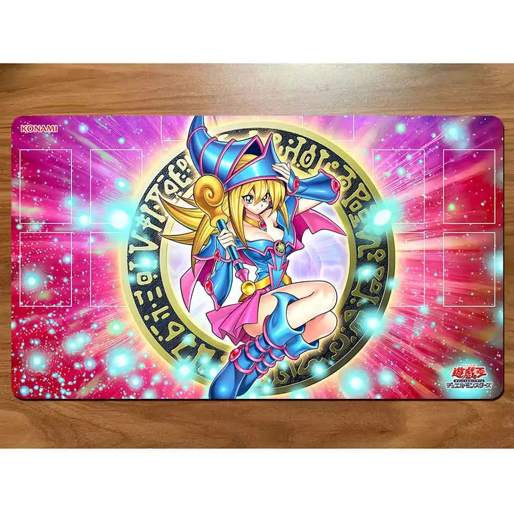 Yu-Gi-Oh Playmat Dark Magician Girl Card Game Pad YGO Mat KMC TCG YuGiOh M-007