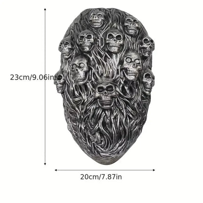 Scary Steam Skeleton Mask for Halloween Cosplay and Masquerade Parties - Perfect Gift for Men