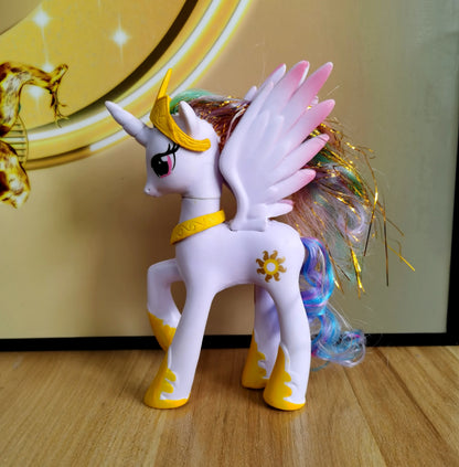 My Little Pony Toy Set Fluttershy Rainbow Dash Twilight Sparkle Princess Cadence Luna Hand Gift