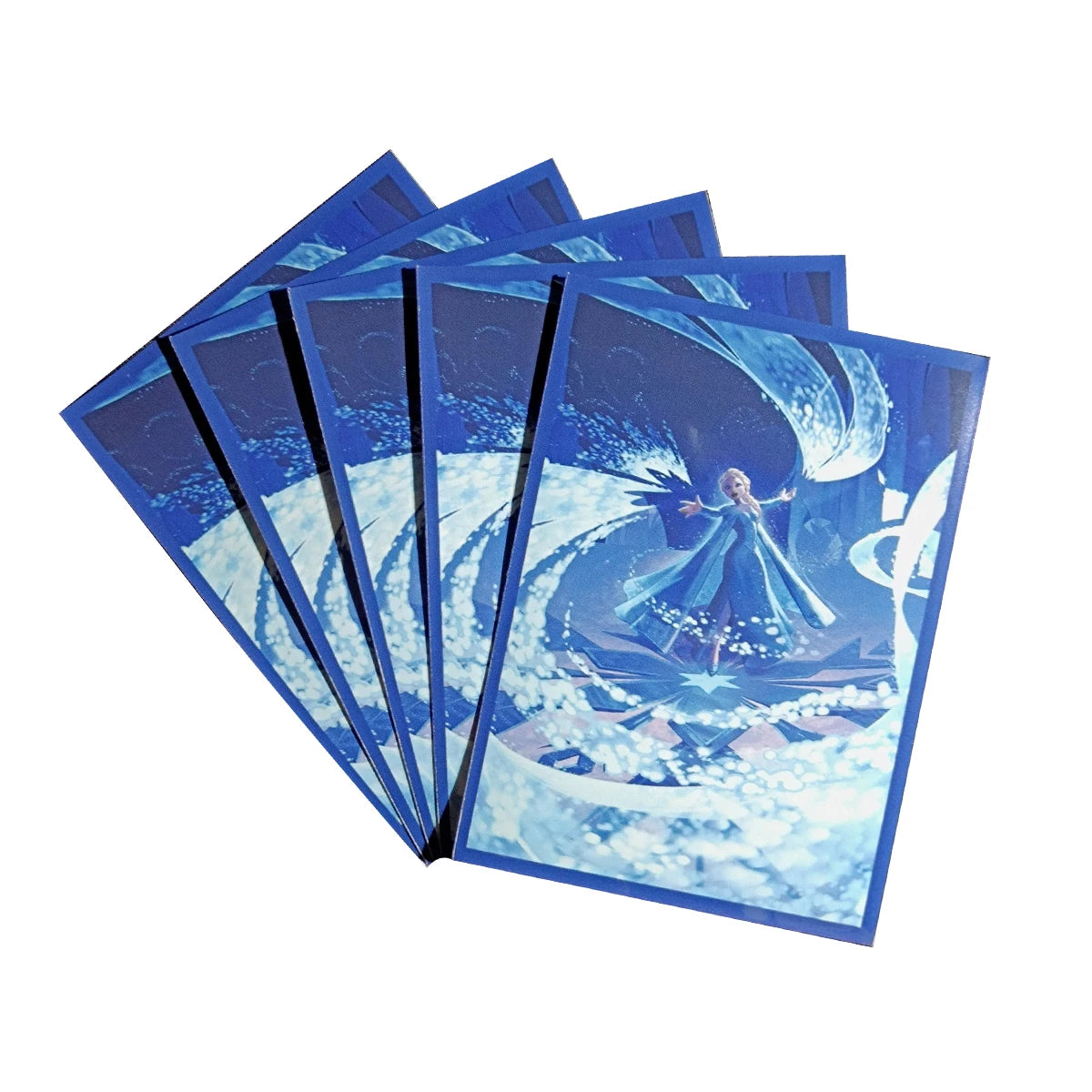 60Pcs/Set 66x91mm Anime TCG Game Lorcana Trading Card Game DIY Matte Card Sleeve Hobbies Collection Gift Toys