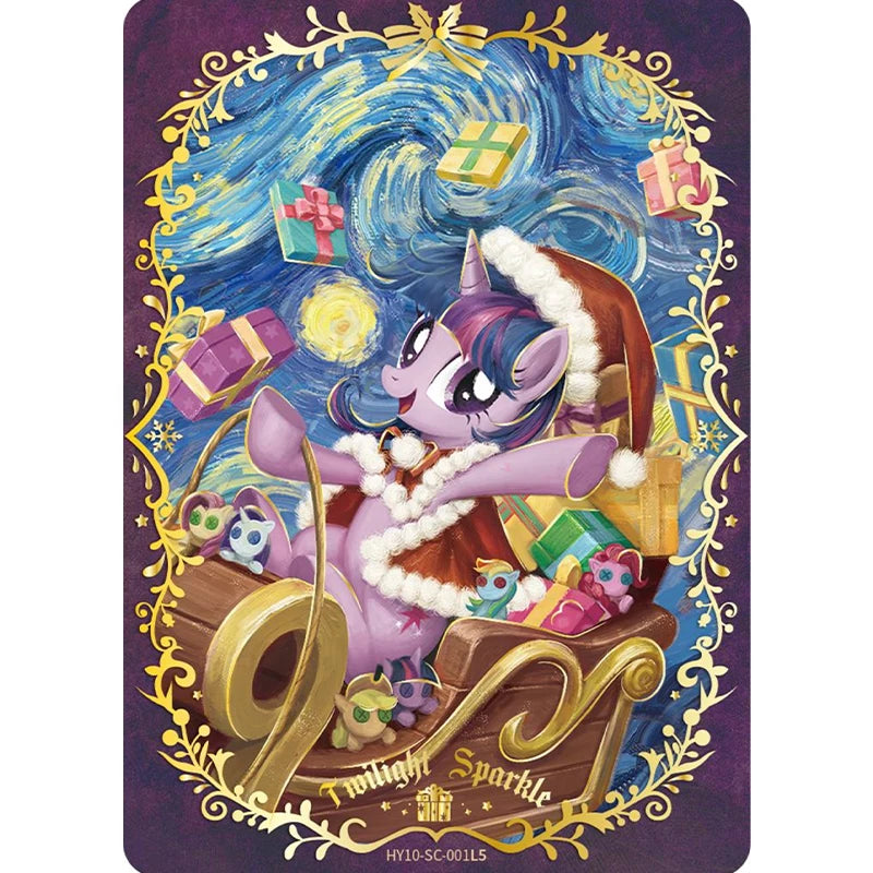 KAYOU Genuine My Little Pony Card Friendship Eternal Twilight 9/10 Series SC SGR UR ZR Cute Princess Anime Collectible Card Toy