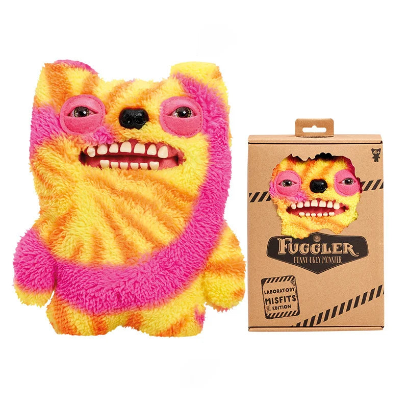Fuggler WIDE EYED WEIRDO Soft Peluche Plush Doll Teeth Monster Ugly Cute Funny Soft Toy Chlidren Christmas Birthday Gift