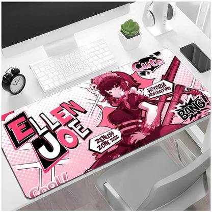 Shark Warrior Zenless Zone Zero Ellen Joe Gaming Desk Mat