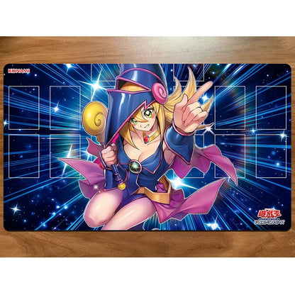 Yu-Gi-Oh Playmat Dark Magician Girl Card Game Pad YGO Mat KMC TCG YuGiOh M-007