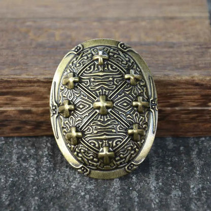 Nostalgia 1Pcs Retro Sweden Norse Viking Brooches Badge Suit Shirt Clothing Jewelry Brosch Talisman