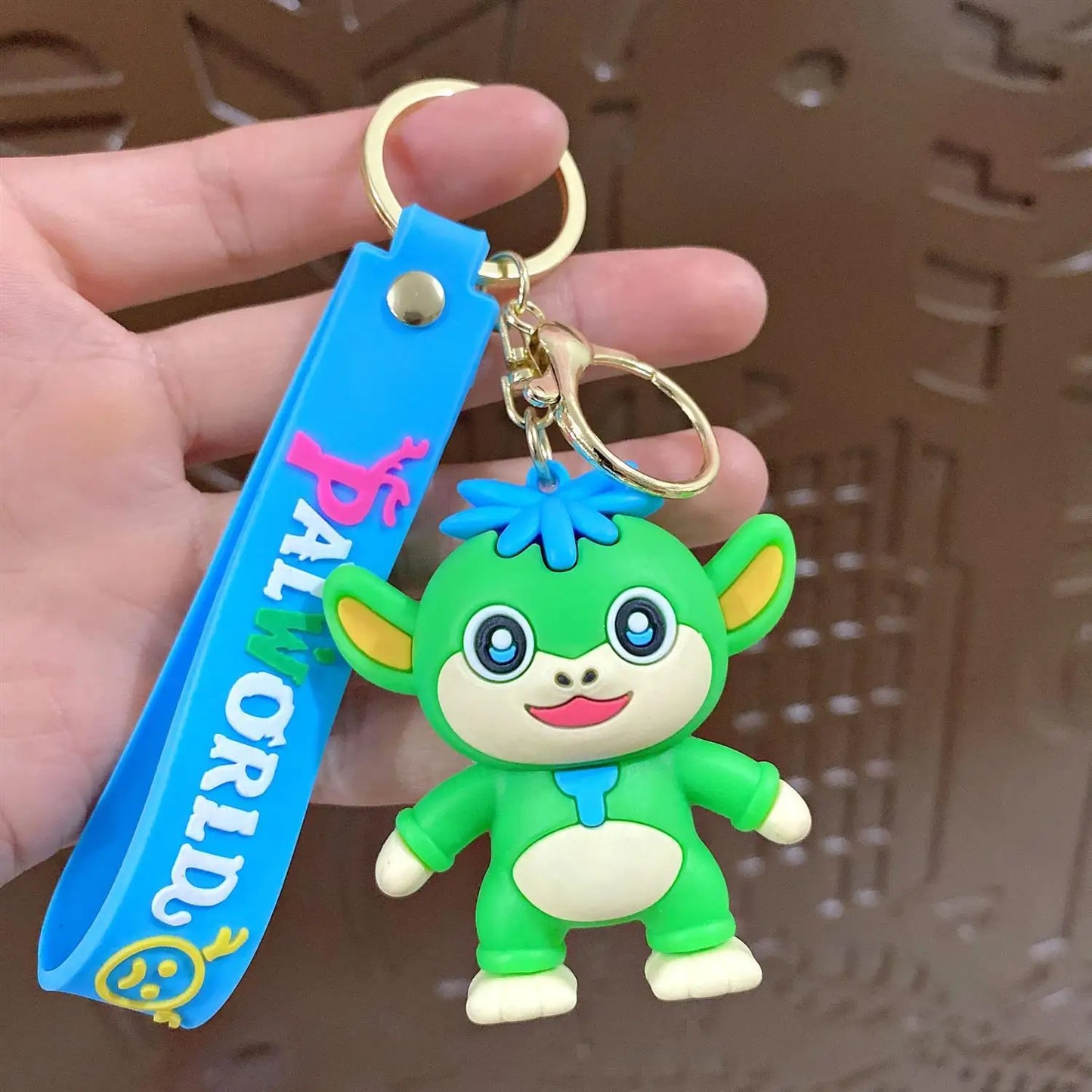 New Palworld Chillet Cryolinx Chikipi Plush Keychain Cute Doll Design for Bags or Car