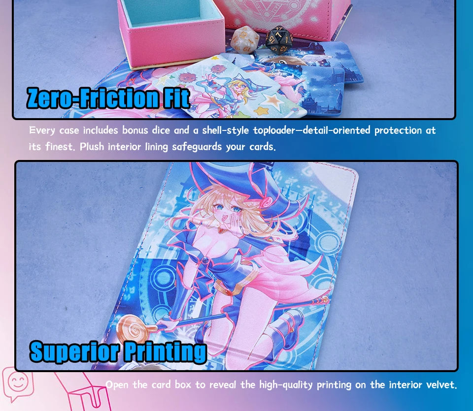 Gacha Dark Magician Girl Deck Box Dicewinder for YGO