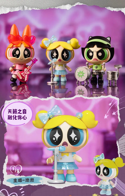 BLOKEES Assemble The Powerpuff Girls GV1 Season Blossom Buttercup Bubbles Collectible Birthday Gift In Stock Toy Models