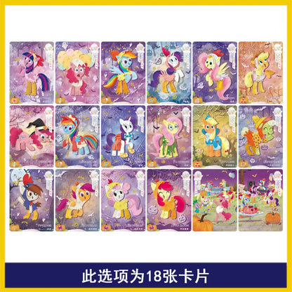 KAYOU Genuine My Little Pony Card Friendship Eternal Twilight 9/10 Series SC SGR UR ZR Cute Princess Anime Collectible Card Toy
