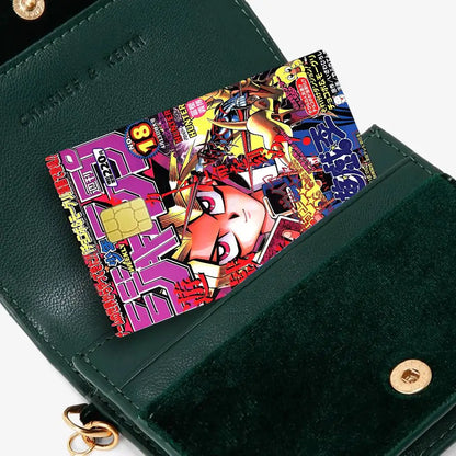 Amine Yu Gi Oh Classic Diy Credit Debit Card Sticker Party Sticker Decoration Waterproof Small Chip Card Skin Sticker