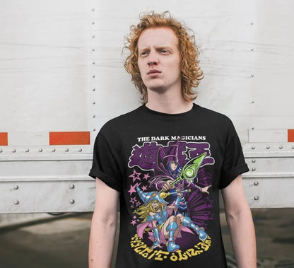 Yugi Muto Shirt Dark Magician Anime T-Shirt YuGiOh Tshirt Yu Gi Oh Yami Atem Tee