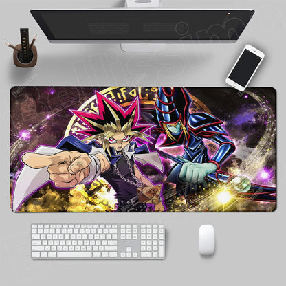 Large Mouse Pad Gamer Yu Gi Oh Mousepad Mats Gaming Pc Computer Accessories Mausepad Rubber Mat Deskmat Office Carpet Anime Desk