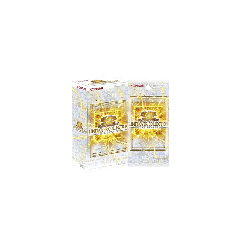 Authentic Yu-Gi-Oh! Simplified Chinese Version Limit Over Collection -The Rivals- Booster Pack Game Fans Collectible Cards Toy