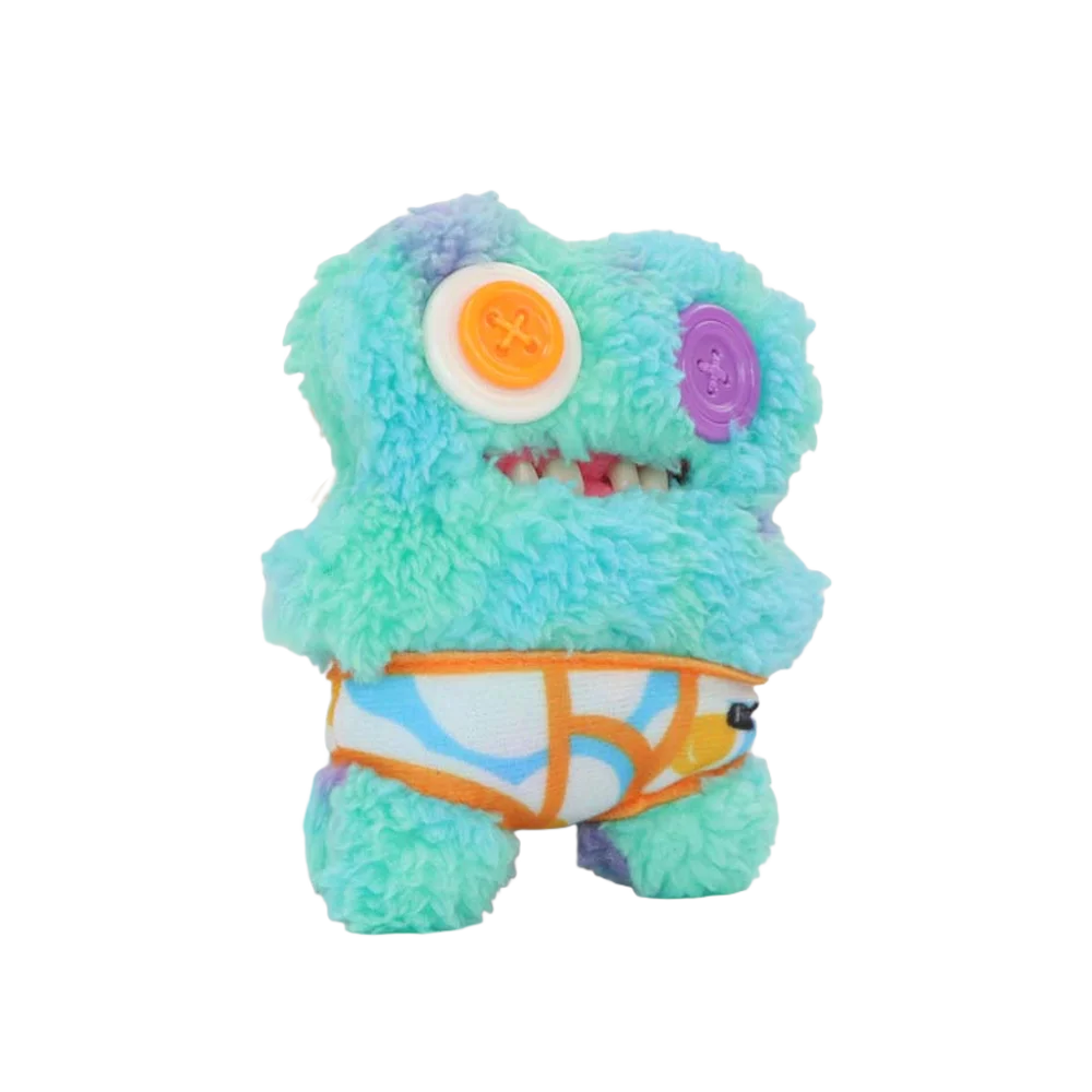 Fuggler Ugly Cute Monster Plush, 4inch Collectible Stuffed Toy, Funny Hairy Alien Doll for Fans Gift
