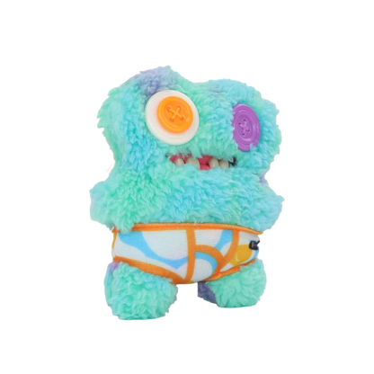 Fuggler Ugly Cute Monster Plush, 4inch Collectible Stuffed Toy, Funny Hairy Alien Doll for Fans Gift