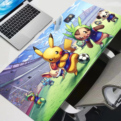 Rubber Mouse Pad Gaming Large Anime 600x350 Pokemon Keyboard Desk Mat Gamer Playmat Laptop PC Accessories Carpet Kawaii Mousepad