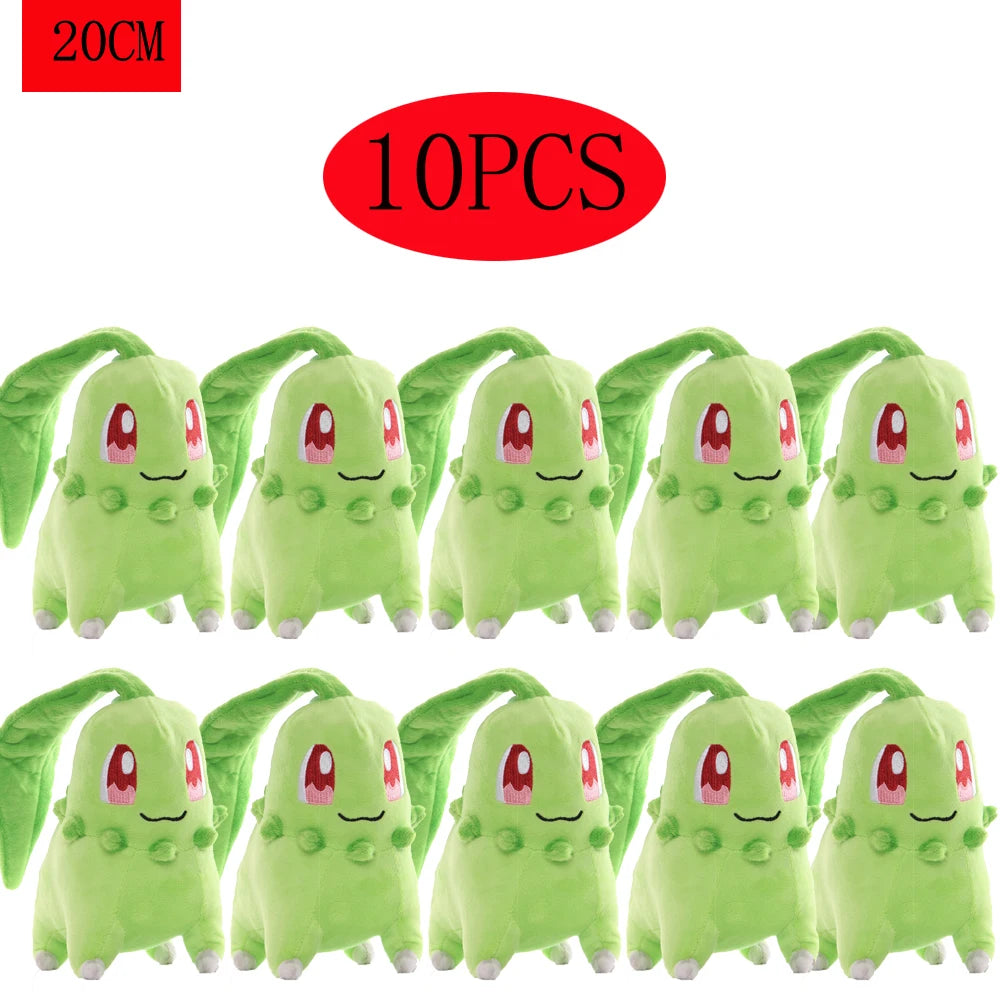 Hot Sale Pokemon Plush Dolls Set - Pikachu Charmander Bulbasaur Squirtle Psyduck Eevee Soft Stuffed Animals Peluche Toy Gifts