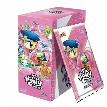 KAYOU Authentic My Little Pony Shining Moon Pack 11th Edition Hidden SC Trading Collectible Cards Toy Gift for Kids Birthday