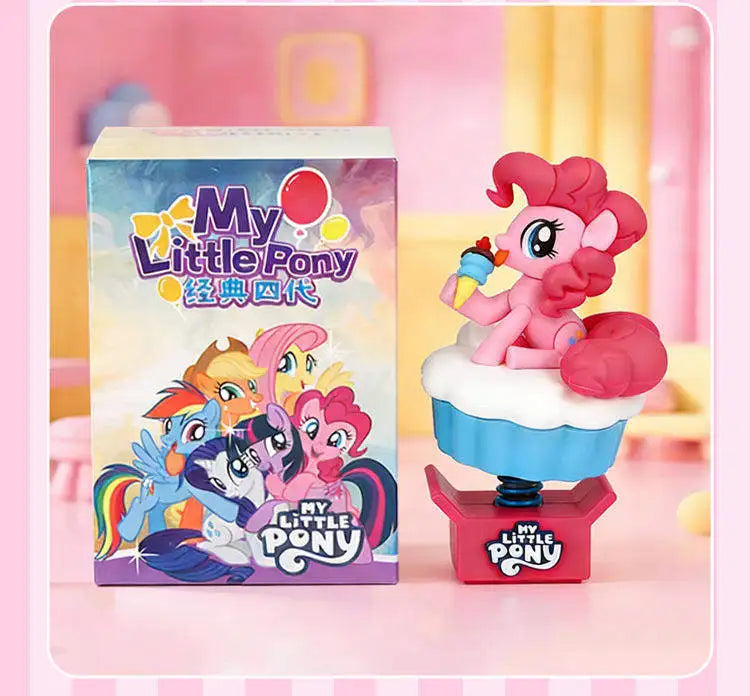 My Little Pony Twilight Sparkle Rarity Rocking Ornament Home Decor Car-mounted Accessories Stress-relieving Toys Gifts Genuine