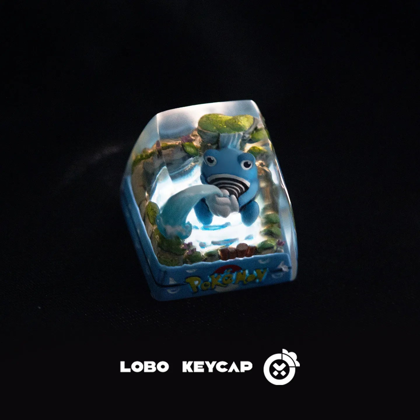 Anime Keycap Pokemon Snorlax Pikachu Gengar Single Handmade Cute Resin Custom Esc For Mechanical Keyboard Enthusiasts Keycaps