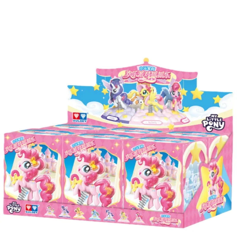 Genuine Blind Box My Little Pony Joyful Party Shaking Joy Series Cute Figurine Desk Decor Gift For And Anime Lover Toys