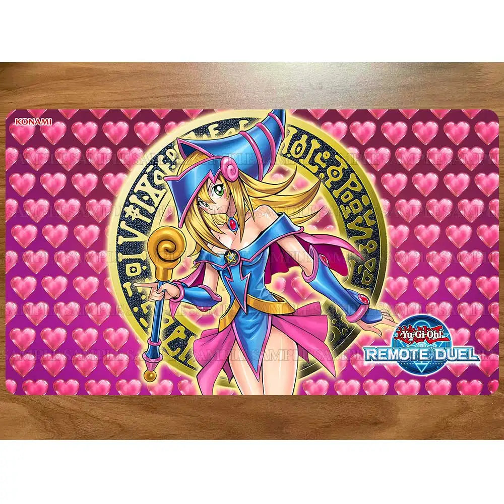Yu-Gi-Oh Playmat Dark Magician Girl Card Game Pad YGO Mat KMC TCG YuGiOh M-007