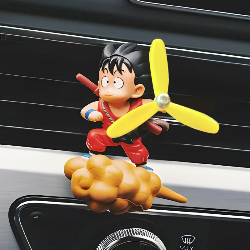 Cartoon Dragons Balls Son Goku Flying Ornament Cute Air Outlet Clip Aromatherapy Kawaii Decoration Car Gifts
