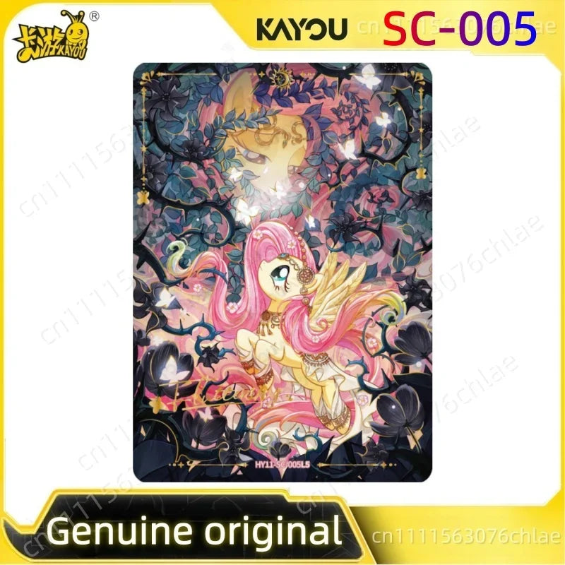 KAYOU Genuine My Little Pony Card T11W10 Friendship Eternal Card Hidden SC ZR SGR SSR Rare Collection Card Toy