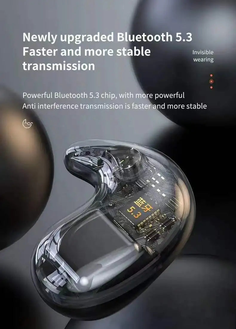 X55 Sleep Earphones Bluetooth Earphones Long Battery Life No In Ear Wireless Earphones Bluetooth
