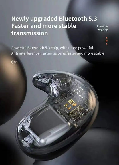 X55 Sleep Earphones Bluetooth Earphones Long Battery Life No In Ear Wireless Earphones Bluetooth