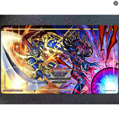 Yu-Gi-Oh Playmat Black Luster Soldier - Soldier of Light and Darkne Dark Magician Card Pad Custom YGO Mat KMC TCG YuGiOh Mat-315