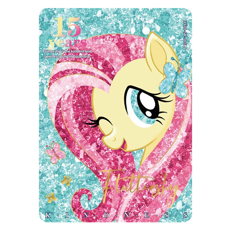 KAYOU Genuine My Little Pony Card Friendship Eternal 6 7 8 Huiyue Series SC SLR SGR UR Cute Princess Anime Collectible Cards Toy
