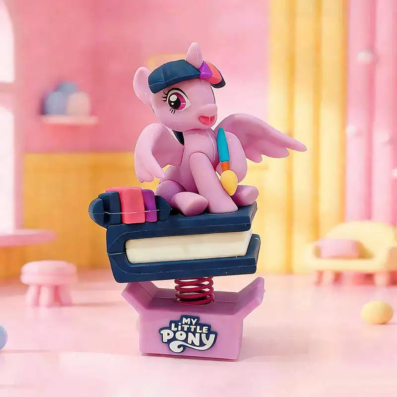 My Little Pony Twilight Sparkle Rarity Rocking Ornament Home Decor Car-mounted Accessories Stress-relieving Toys Gifts Genuine