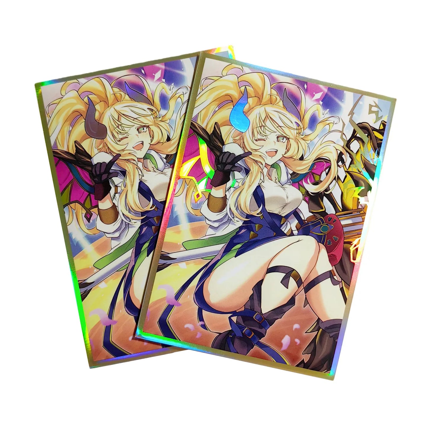 50pcs Diy Yu-Gi-Oh! Witchcrafter Madame Rilliona Card Sleeve TCG OCG Kewl Tune Rotary Galatea Game Collectible Card Sleeve Toys
