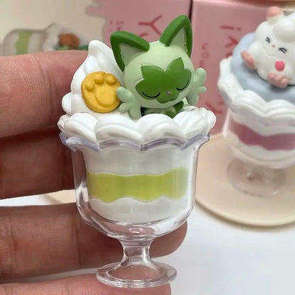 New Products In Stock Anime  Dessert Ice Cream Series Blind Box Desktop Decorations Birthday Surprise Gifts And Souvenirs
