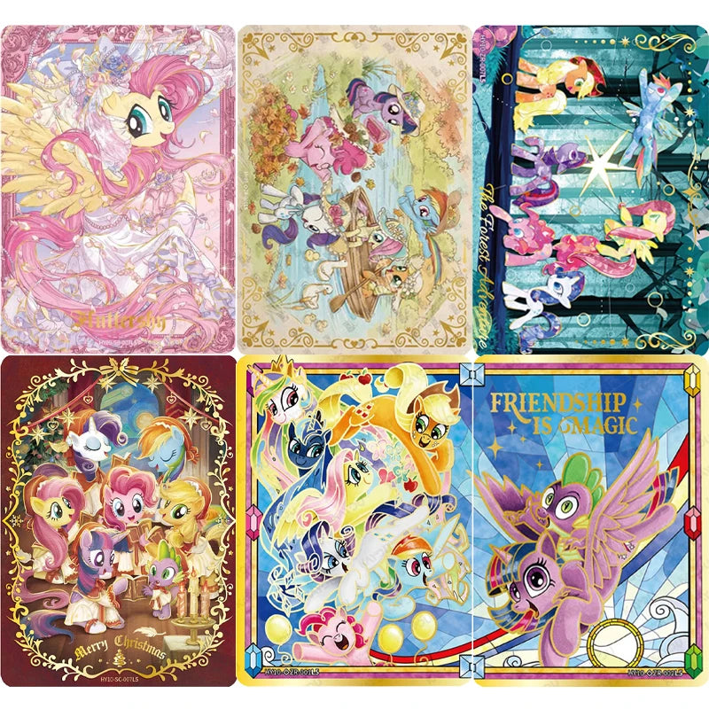 KAYOU Genuine My Little Pony Card Friendship Eternal Twilight 9/10 Series SC SGR UR ZR Cute Princess Anime Collectible Card Toy