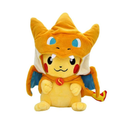 2026 Pokemon Plush Dolls Set - Soft Stuffed Animals Pikachu Charmander Bulbasaur Squirtle Psyduck Eevee Peluche Toy Gifts
