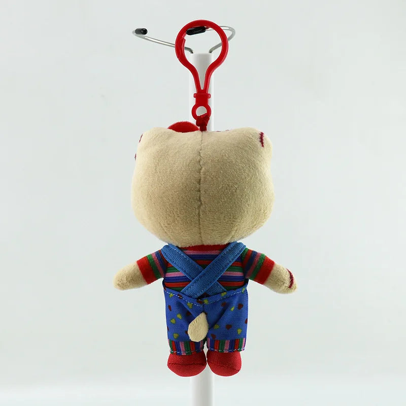 2026 Cute Halloween Creative Plush Toy Clown Resurrection Ghost Baby Chacy Chucky Plush Doll Kids Birthday Gift