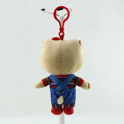 2026 Cute Halloween Creative Plush Toy Clown Resurrection Ghost Baby Chacy Chucky Plush Doll Kids Birthday Gift